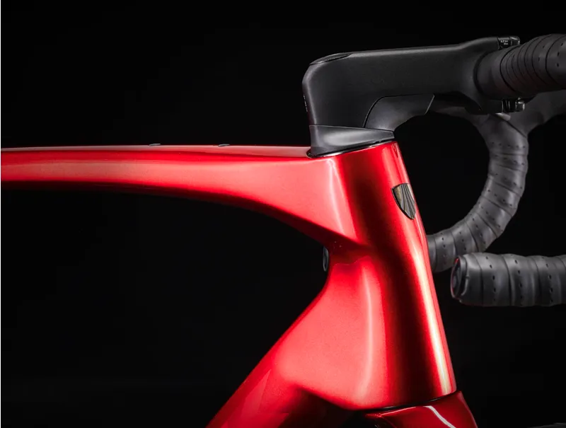 Trek Domane SLR 9 Gen 4 Carbon Road Bike 2025 in Red Carbon Smoke-6